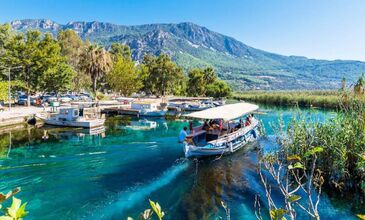 DALYAN - İZTUZU  PLAJI (YÜZME MOLALI) YUVARLAK ÇAY - AKYAKA TURU