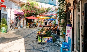URLA (SANATSOKAĞI ) -ÇEŞME -ALAÇATI- TURU ILCADA SAHİLDE YÜZME MOLALI TURU